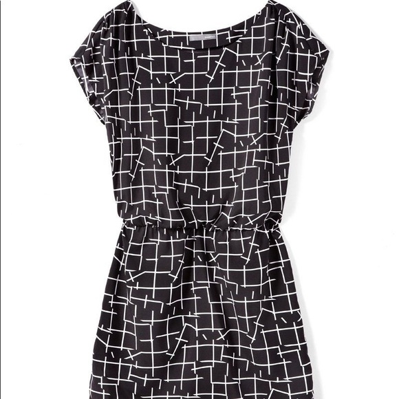 ISO Smart Set black white pattern dress - Picture 1 of 1